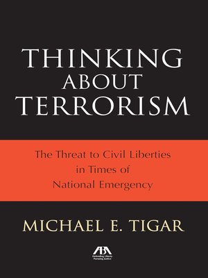cover image of Thinking About Terrorism